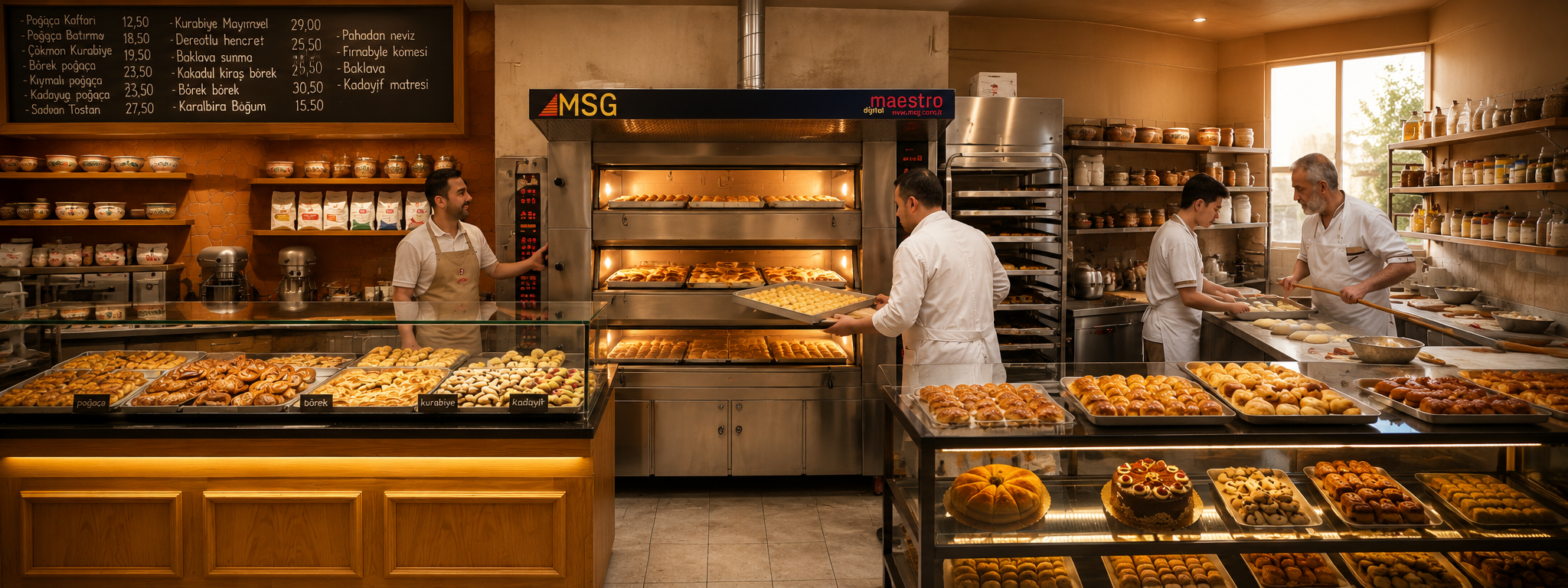 MSG Fırın elektrikli taştaban kara fırın modeli